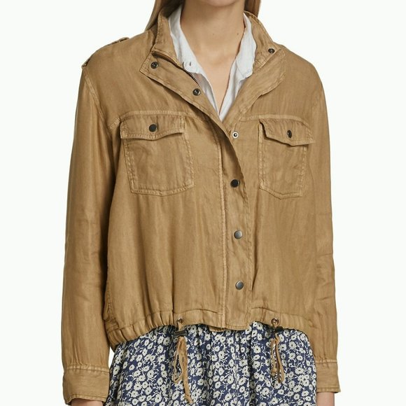 Collins Washed Cargo Pocket Jacket - Picture 2 of 4